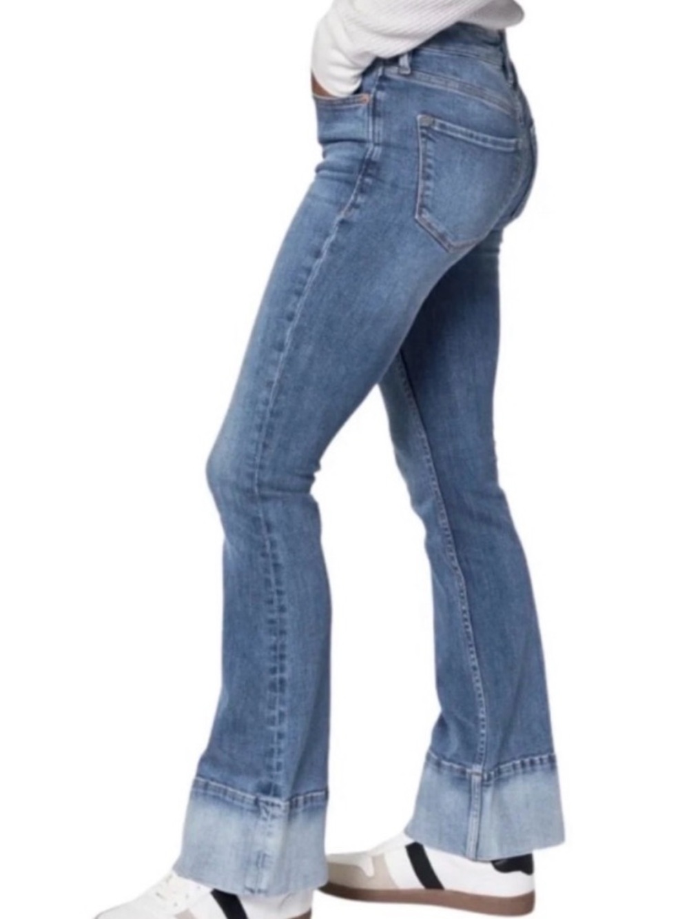 dear john jaxtyn bootcut cuffed jeans 28 $120 - Picture 3 of 11